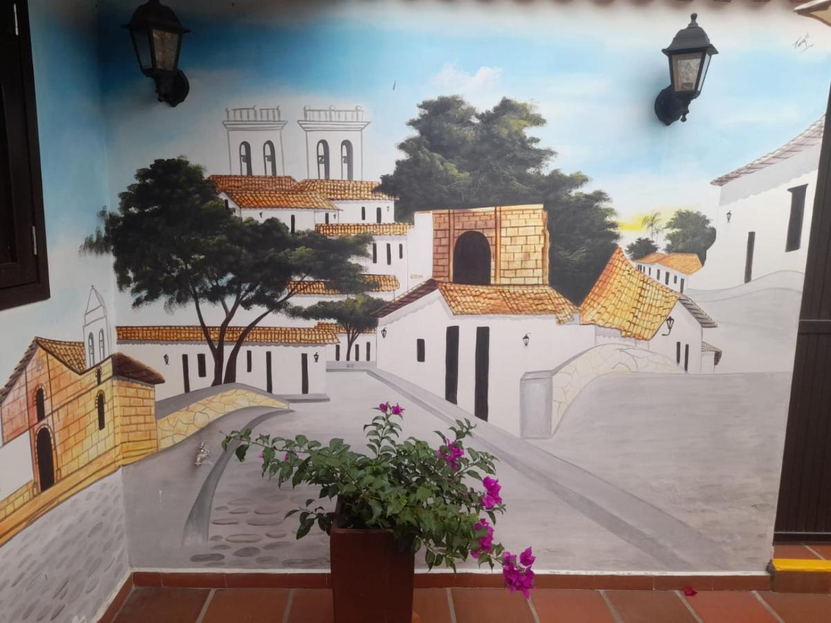 Hotel Colonial San Felipe Giron Bagian luar foto